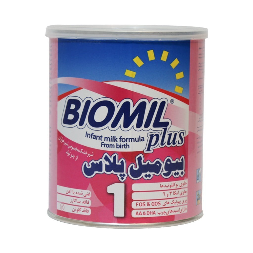 037-1196 بیومیل پلاس 1 فاسکا شیر خشک 0 تا 6 ماه 400 گرم Fasska Biomil Plus 1 For Infants From 0 to 6 Months 400 g - Image 1